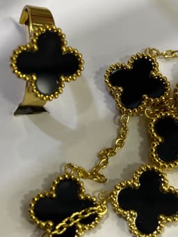 💎 خاتم + سلسلة نسائية أنيقة 💎 2